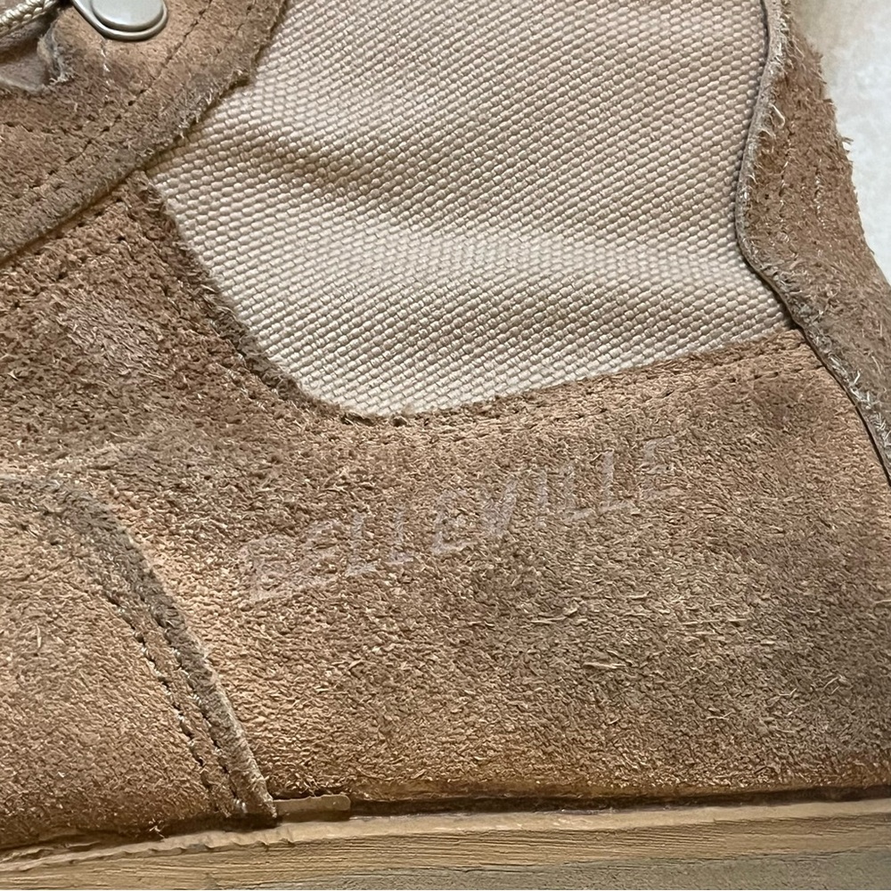 Men's Tan Belleville Combat Boots - Picture 4 of 6
